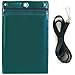 StoreSMART Sport - Zipper Passport Holder with Lanyard - Clear Plastic Front & Green Plastic Back - SPCR1596ZIPS-GR-1