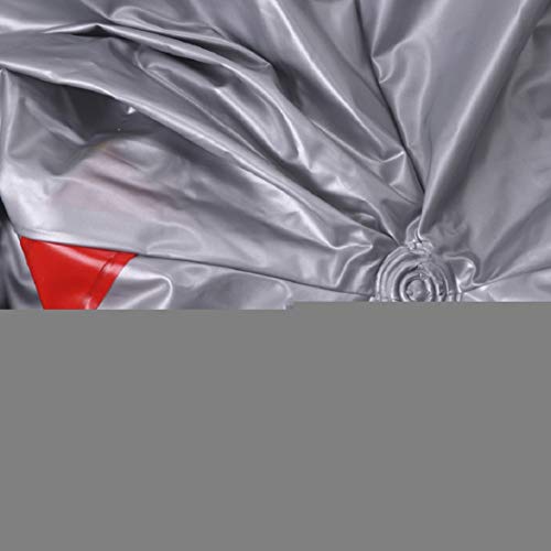 Men's Sauna Suit Exercise Gym Sweat Suit Fitness Weight Loss Anti-Rip Training Thermal Sweat Suit by Lowprofile Silver