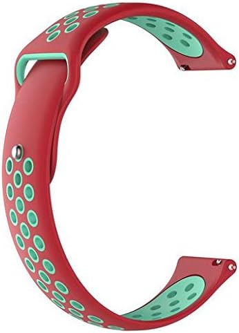 Zeshlla WatchBand Lightweight Silicagel Perforations Breathability Strap Replacement Strap For Samsung Gear S3 Frontier Smartwatch