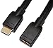 Amazon Basics HDMI High-Speed Extension Cable, Male to Female, 4K@60Hz, 48-Bit Color, HDCP, True HD Dolby 7.1, Ethernet Ready, 15 Foot, Black
