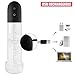 Automatic Penis Vacuum Pump with Masturbation Sleeve for Powerful Suction, PALOQUETH 2 in1 Rechargeable Electronic Penis Growth Pump with Male Masturbator Sex Toy for Beginners 2.83 inch*11.8 inch