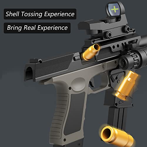 Toy Gun, Guns Toys Realistic Kids with Combo Accessories, Foam Bullet Gun Blaster for Kids Over 14+ Years Old, Outdoor Play (Classic)