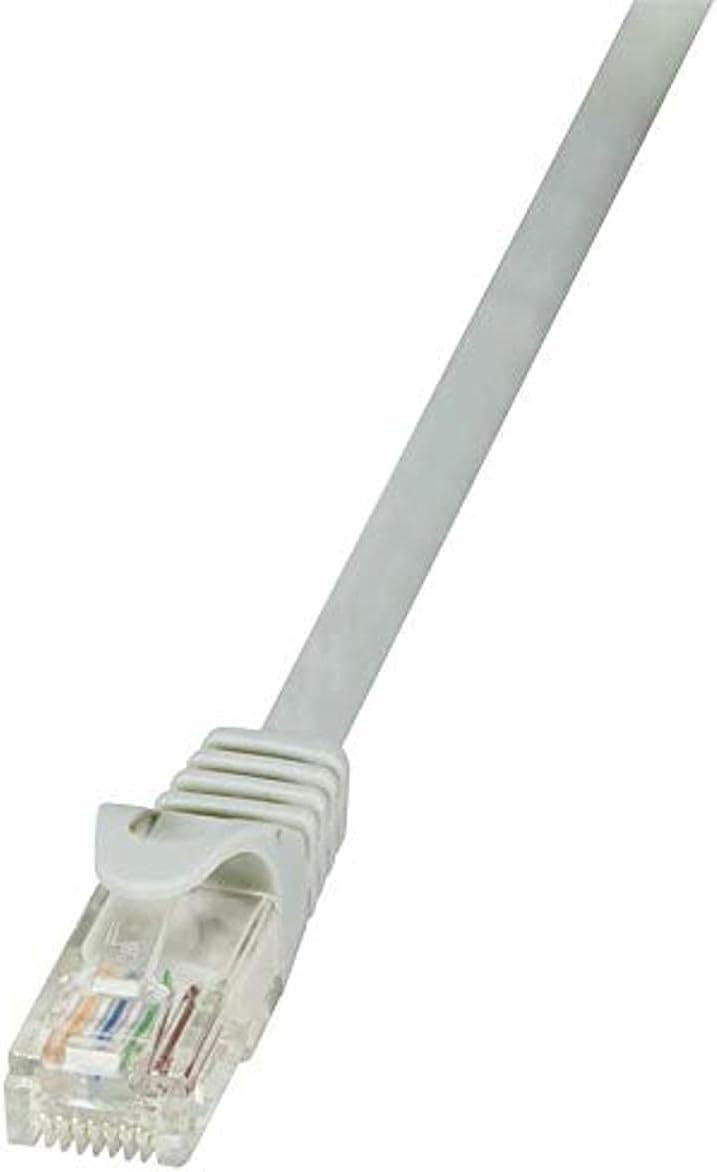 LogiLink CP1022U Cat.5e U/UTP Patch Cable, 0.50 Meter Length, Grey, Grey, 0.50 Meter Length