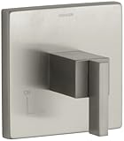 KOHLER K-T14674-4-BN Loure Volume Control Trim, Vibrant Brushed Nickel