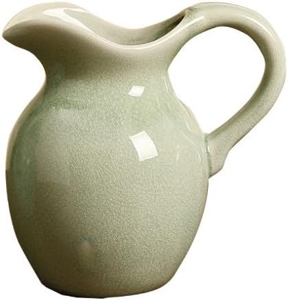 Large Ceramic Flower Vaseused As Home Creative Decoration, Furnishing And Craft Ornament A Good Choice Gift For Your Friends Or Family. (light grey)