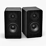 Roxel RBS-300 Passive Bookshelf Speaker Black Wood Effect 4 inch Woofer 1 inch view 8