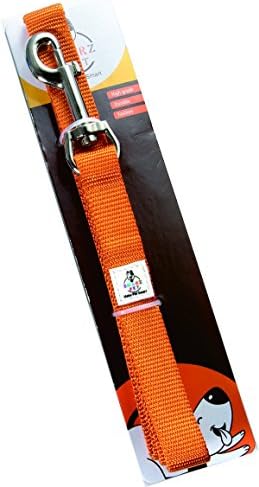 "Clearance Sale" SMARZ PET Durable Extra Thick Dog Leashes Soft To Skin REACH Material-Orange