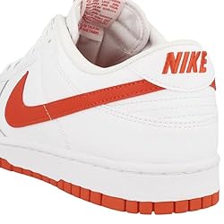 Nike Dunk Low White/Picante Red Mens Sneakers