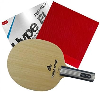 Table Tennis Racket Adidas Challenge Light + Sanwei Dizzy + Gewo Hype EL 40.0