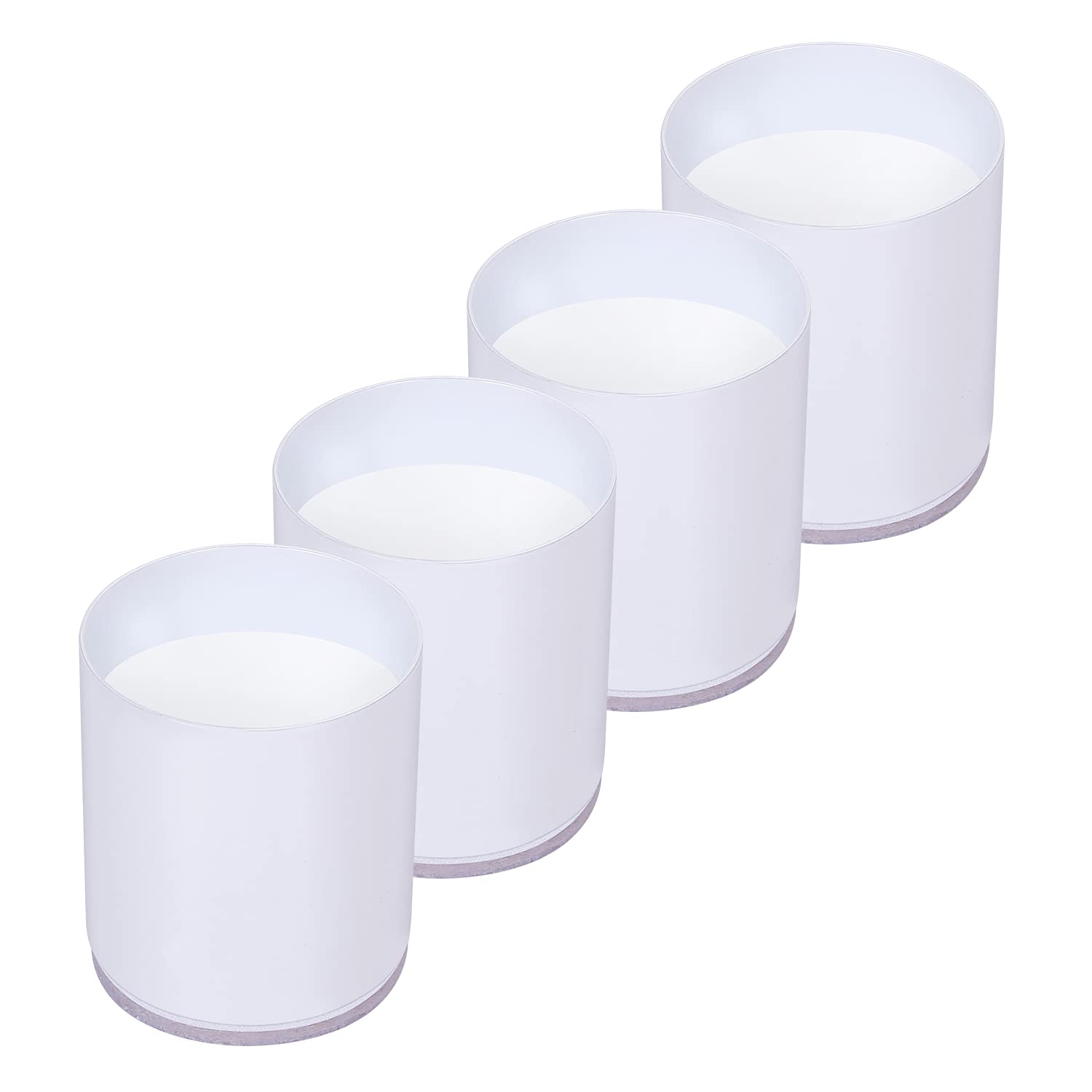 RCHYFEED Furniture Risers 2 inches Metal, 4 Pack Bed Riser Heavy Duty Carbon Steel Adds 2 inch Height to Furniture Leg Saving Space, Sofa Chair Table Risers with Edge Guard Lifts, Supports 10000 lbs