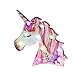 Unicorn Night Lights Painted Flower Unicorn Color Changeable Light Up Marquee Unicorn Signs LED Kids Lamps for Birthday Christmas Bedrooms Home Wall Decor Unicorn Gifts for Girls
