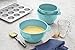 KitchenAid Mixing Bowls, Set of 5, Aqua Sky