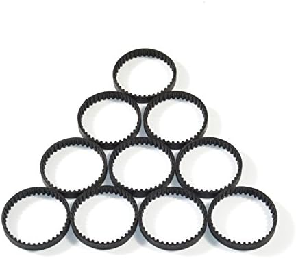 231-3M-6 Endless HTD3M Belt 231mm Length 77 Teeth 3M Synchronous Belt 3mm Pitch 6mm Width HTD3M Closed Loop Timing Belt Pack of 10pcs