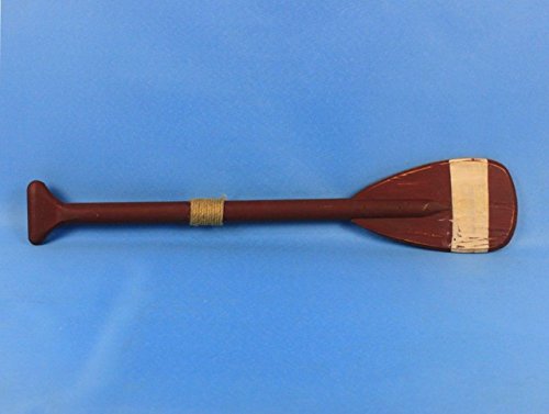 Hampton Nautical Paddle-24-105 Wooden Chadwick Rowing Boat Paddle with Hooks 24" Nautical Home Decoration