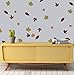 Autumn Leaves Falling Wall Decal Stickers - Fall Colors Decoration. Easy to Apply & Removable. Include 60 Leaves. Assorted Sizes from 2in to 5in #AC124