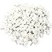 Postta Cable Clips 7mm White Plastic Circle 100 Pieces Per Bag