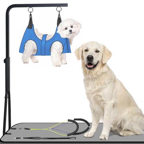 Dog Grooming Arm with Heavy-Duty Clamp