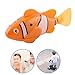Zinnor Swimming Robot Fish Activated in Water Electronic Mini Robotic for Kids