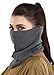 Tough Headwear Fleece Gaiter Face Mask - Motorcycle Gator Cold Weather Gear - Winter Half Mask Neck Warmer Snood for Skiing & Snowboard