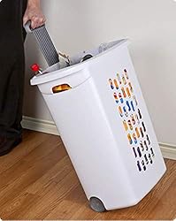 Sterilite Ultra Wheeled Laundry Hamper with