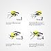 VASSOUL Dual Magnetic Eyelashes - Magnet Ultra-thin 0.2mm - 3D Reusable Fake Eyelashes For Women Makeup - Natural Look (4 Pcs）