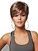 AmorWig Boycut Short Straight Heat Resistant Brown Synthetic Hair Wig For Women