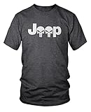 Jeep Logo With Punisher Skull Symbol Hardcore Offroad T-Shirt XL