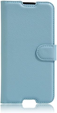 BlackBerry DTEK50 Case, DISLAND(TM) Flip PU Leather Card Slot Case Magnetic Closure Stand Cover Fashion Wallet Case for BlackBerry DTEK50,Blue