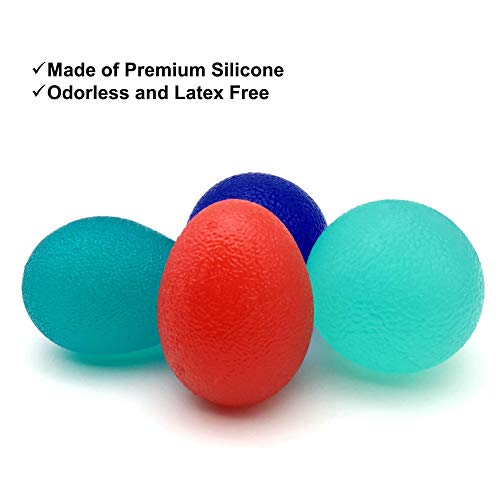LiteTour Stress Relief Balls and Hand Therapy Balls for Hand Strengthening Exercise and Finger Fidgets Squeeze Balls for Stress Relief for Physical Therapy
