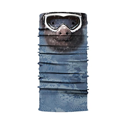 Shybuy Multifunctional Headwear Cycling Motorcycle Head Scarf Sun Face Mask Ski Balaclava Headband (C, 25CM X 50CM)