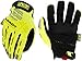 Mechanix Wear Hi-Viz M-Pact Gloves - High-Visibility Impact Gloves - For Builders Safety - For Construction - Vibration Absorbing - Touchscreen Compatible - Fluorescent Yellow - Medium