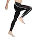 4ucycling Men's Gel Padded Compression Cycling Tights Pants Black