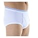 Wearever Incontinence Underwear for Men - Reusable & Washable Men's Bladder Control Briefs with Regular Absorbency - Leak Proof Underwear 150 ml (Pack of 3) (White) (L)