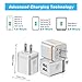 LEEKOTECH USB Wall Charger, [UL Certified] 3-Pack 2.1A/5V Dual USB Plug Power Adapter Charger Block Charging Cube Compatible with Phone X/ 8/7/ 6S Plus, Xs Max XR, Pad, Samsung, Android, and More