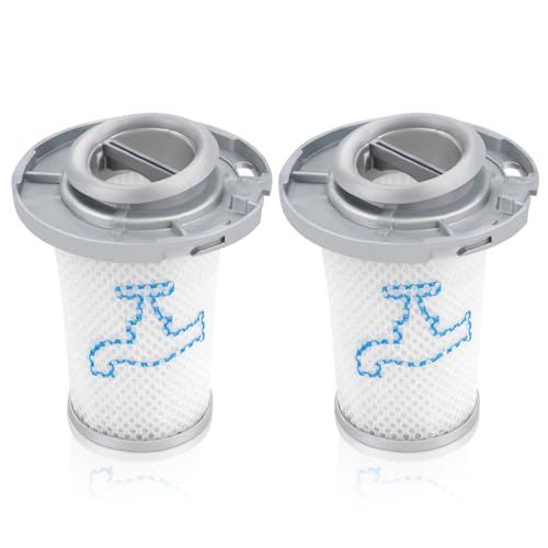 2 x Replacement Filters for Rowenta ZR009006 X-Force Flex 8.60 RH9611 RH9637 RH9638 RH9639 RH9677 RH9678 RH9679 RH9680 RH9690 RH9695 Vacuum Cleaner for X- 6.6 PERPERT 0 RH6821 RH6837 RH6838 RH6878