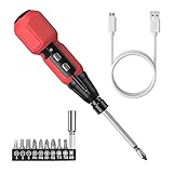 AMIR Cordless Screwdriver, Rechargeable Electric