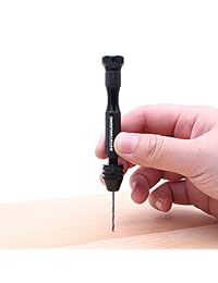 Juego de taladro de mano con perno de precisión para atornillar In tool home con brocas roscadas, juego de 11