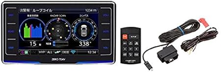 Amazon コムテック3 2インチ無線lan自動更新対応gpsレーダー探知機zero704v 輸入車用obdiiアダプターobd2 Imセット レーダー探知機本体 車 バイク