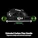 Piscifun Phantom Baitcasting Fishing Reel, 5.7oz Ultralight Carbon Frame Baitcaster, 7.0:1 Gear Ratio & Dual Brake System Low Profile Casting Reel, Left Handle