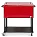 Best Choice Products 80-Quart Rolling Cooler Cart w/Bottle Opener and Catch Tray, Drain Plug – Redthumb 1
