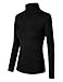 BIADANI Women Long Sleeve Turtleneck/V-Neck Pullover Sweaters