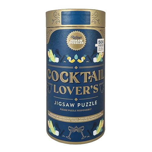 Ridley's: Cocktail Lovers 500-piece Jigsaw Puzzle - 25 Unique Cocktails with re…