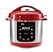 Elite Platinum EPC-414R 4 Quart Electric Pressure Cooker, Red (Stainless Steel)