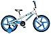 Mongoose Stun Boy's Freestyle BMX Bike with Training Wheels, 18-Inch Wheels, Blue