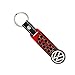 VW Volkswagen GTI Black & Red Honeycomb Keychain Key Chain GENUINE OEM BRAND NEW