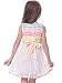 Bonny Billy Girl's Child Garden Woven Tight Waist Dress with Embroidery