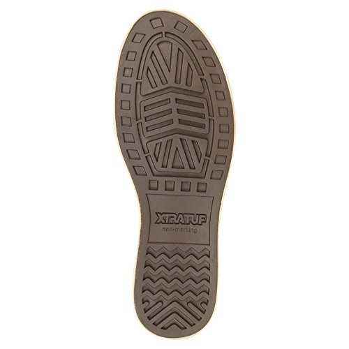 XTRATUF Finatic II Women’s Leather Deck Shoes, Chocolate & Tan (22308)
