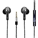 SR Earphones In-ear Heavy Bass Earbuds 1.2M With Microphone Headphones TPC Stereo Control Fashion