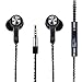 SR Earphones In-ear Heavy Bass Earbuds 1.2M With Microphone Headphones TPC Stereo Control Fashion