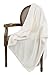 Bertte Fleece Throw Blanket Super Soft Cozy Warm Lightweight Throw for Sofa Couch Luxury Decorative Velvet Pattern Bed Blanket, 50